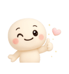 【るるものやさしいじかん♡】 毎日編 ②（個別スタンプ：3）