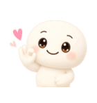 【るるものやさしいじかん♡】 毎日編 ②（個別スタンプ：4）