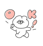 イエスマンな無気力動物（うさぎ）（個別スタンプ：7）