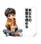 Message Stickers (Maphrao) JP（個別スタンプ：14）