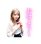 金髪のセクシー美人＠日常会話（個別スタンプ：9）