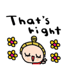 (nenerin日常会話スタンプ371英語気遣い)（個別スタンプ：37）