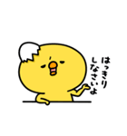 まいにちひよっこ上から目線（個別スタンプ：24）