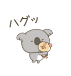 やさしく励ますコアラさん（個別スタンプ：5）