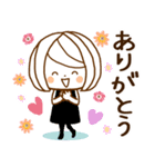 やさしいお返事♡ゆるふわレディ～日常敬語（個別スタンプ：10）
