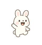 ふわふわウサギのドタバタ冒険（個別スタンプ：6）