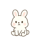 ふわふわウサギのドタバタ冒険（個別スタンプ：9）