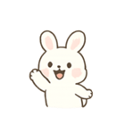ふわふわウサギのドタバタ冒険（個別スタンプ：11）