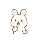 ふわふわウサギのドタバタ冒険（個別スタンプ：12）