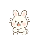 ふわふわウサギのドタバタ冒険（個別スタンプ：16）