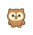 ふくろうのたのしいきもち（個別スタンプ：18）