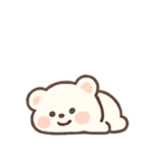 しろくまのこのほっこりきもち（個別スタンプ：4）
