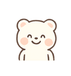 しろくまのこのほっこりきもち（個別スタンプ：19）