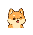 ぽちゃかわキツネ 気分パレード（個別スタンプ：2）