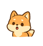 ぽちゃかわキツネ 気分パレード（個別スタンプ：5）