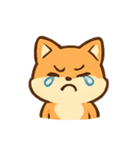 ぽちゃかわキツネ 気分パレード（個別スタンプ：7）