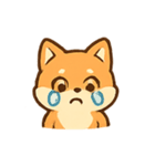ぽちゃかわキツネ 気分パレード（個別スタンプ：8）
