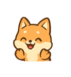 ぽちゃかわキツネ 気分パレード（個別スタンプ：10）