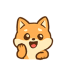 ぽちゃかわキツネ 気分パレード（個別スタンプ：14）