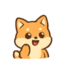 ぽちゃかわキツネ 気分パレード（個別スタンプ：18）