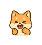 ぽちゃかわキツネ 気分パレード（個別スタンプ：19）