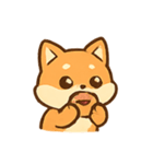 ぽちゃかわキツネ 気分パレード（個別スタンプ：23）