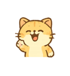 やんちゃトラネコの表情集（個別スタンプ：1）
