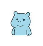 あおカバDodoのきまぐれ日常（個別スタンプ：1）