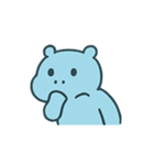 あおカバDodoのきまぐれ日常（個別スタンプ：3）