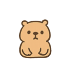 まるころカピバラ きゅん表情（個別スタンプ：3）