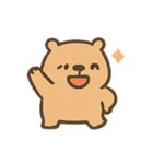 まるころカピバラ きゅん表情（個別スタンプ：11）