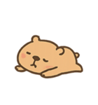 まるころカピバラ きゅん表情（個別スタンプ：14）