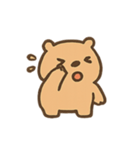 まるころカピバラ きゅん表情（個別スタンプ：15）