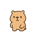 まるころカピバラ きゅん表情（個別スタンプ：17）