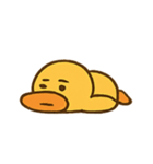 だらだらアヒル Dodo のゆる日常（個別スタンプ：11）