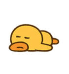 だらだらアヒル Dodo のゆる日常（個別スタンプ：18）