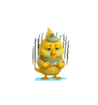 動くネガティブオカメインコ（個別スタンプ：3）