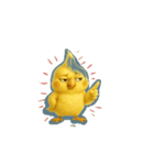 動くネガティブオカメインコ（個別スタンプ：9）