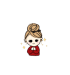 動く くるくるちゃんスタンプ（個別スタンプ：1）