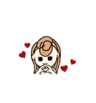 動く くるくるちゃんスタンプ（個別スタンプ：2）