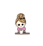 動く くるくるちゃんスタンプ（個別スタンプ：12）