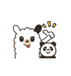 あるぱかんだ+あいさつ（個別スタンプ：13）