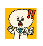 薬剤師犬【ビションフリーゼ】（個別スタンプ：9）