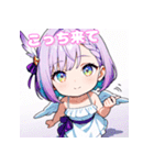 おちゃめなミニ女神さまの神対応スタンプ3（個別スタンプ：24）