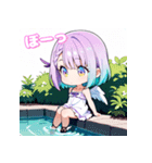 おちゃめなミニ女神さまの神対応スタンプ3（個別スタンプ：34）