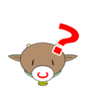 あぷくんモーモー！牛スタンプ2（個別スタンプ：25）