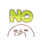 だいふくあにまるず 青りんご 推し色緑！（個別スタンプ：10）