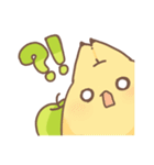だいふくあにまるず 青りんご 推し色緑！（個別スタンプ：12）