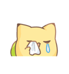 だいふくあにまるず 青りんご 推し色緑！（個別スタンプ：17）