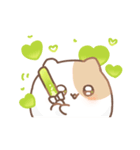 だいふくあにまるず 青りんご 推し色緑！（個別スタンプ：23）